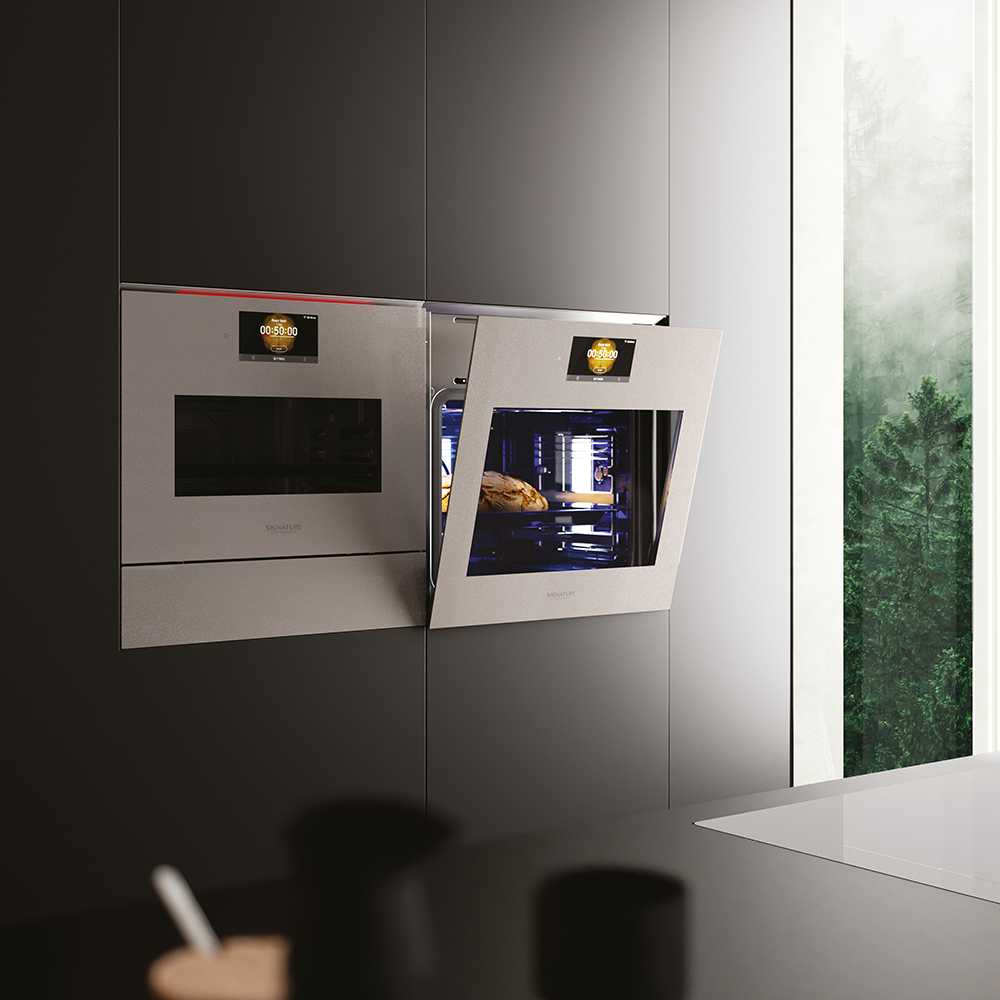 Духовой шкаф с микроволнами и паром Signature Kitchen Suite SKSLV2423MS