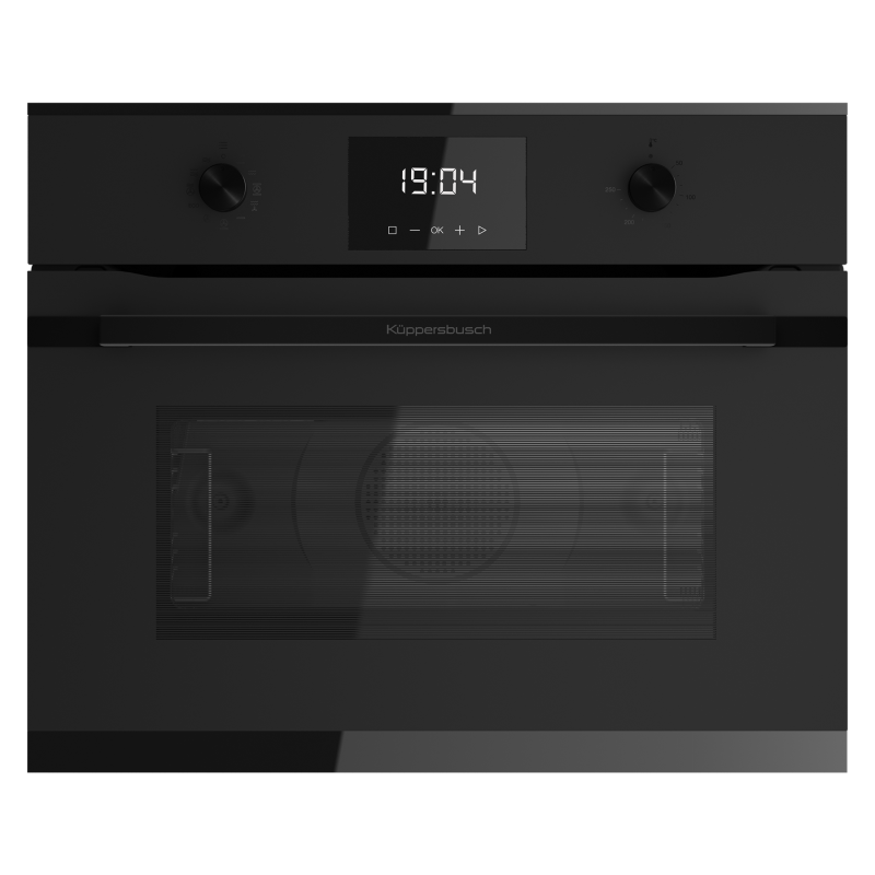 Компактный духовой шкаф с микроволнами CBM 6330.0 KSM6 матовый черный Куперсбуш / Kuppersbusch