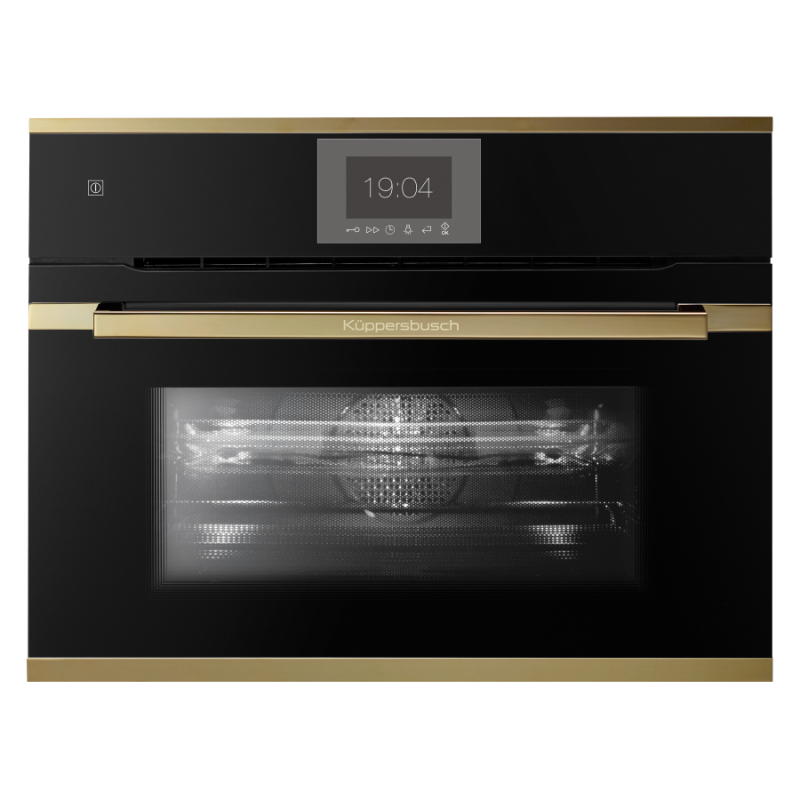 Компактный духовой шкаф с микроволнами CBM 6550.0 S4 золотой Куперсбуш / Kuppersbusch