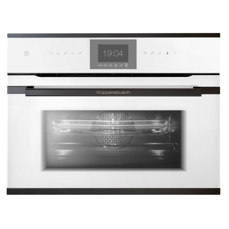 Компактный духовой шкаф с микроволнами CBM 6550.0 W2 черный хром Куперсбуш / Kuppersbusch