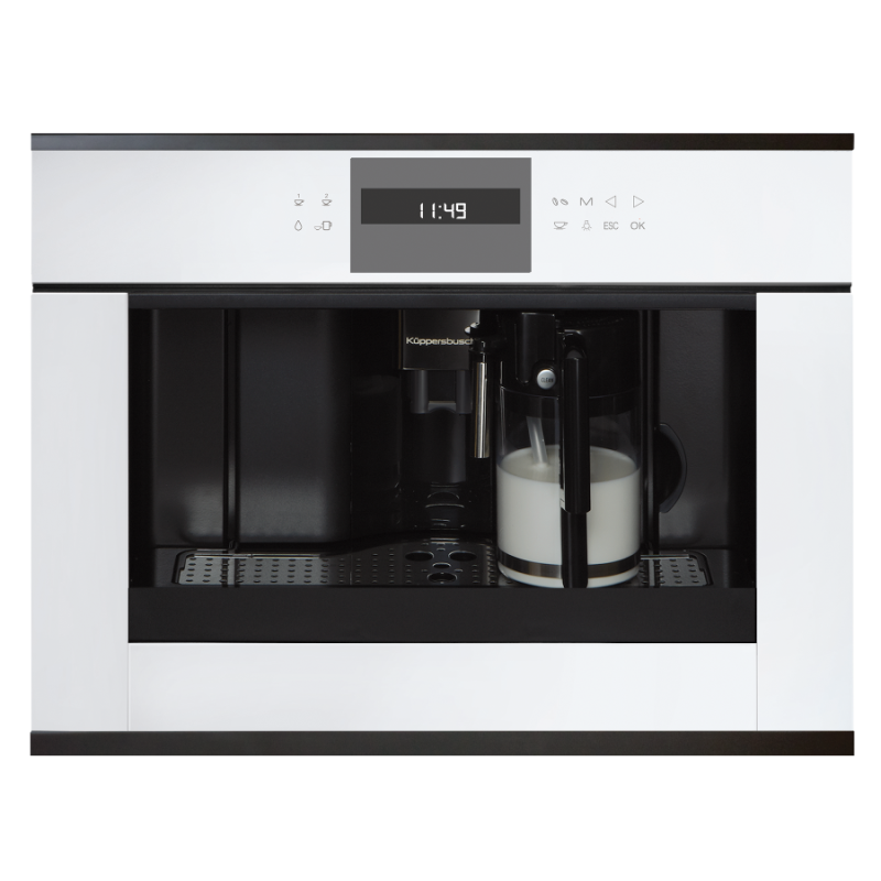 Кофемашина CKV 6550.0 W2 черный хром Куперсбуш / Kuppersbusch
