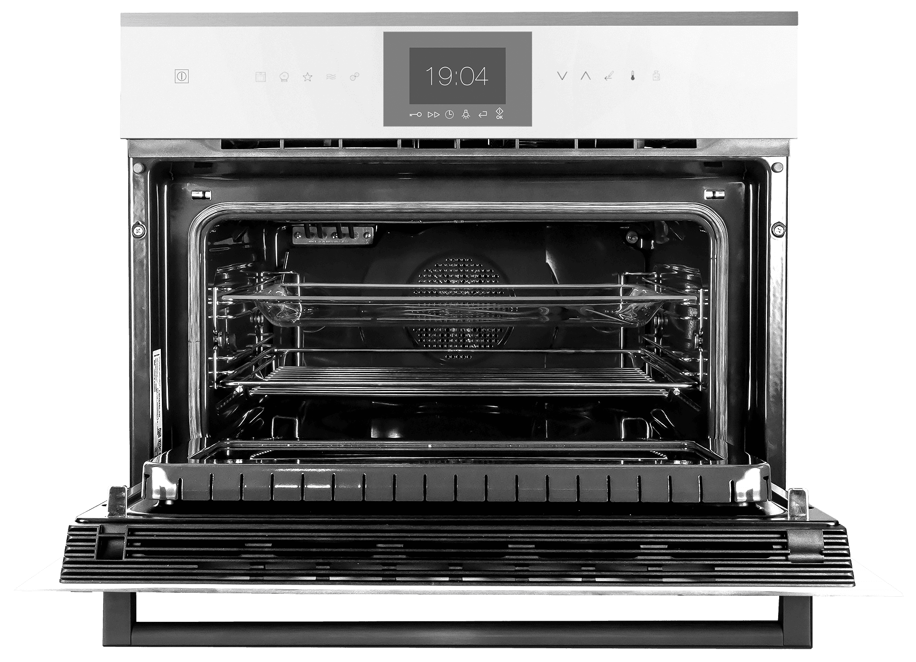 Компактный духовой шкаф с микроволнами CBM 6550.0 W1 нержавеющая сталь Куперсбуш / Kuppersbusch