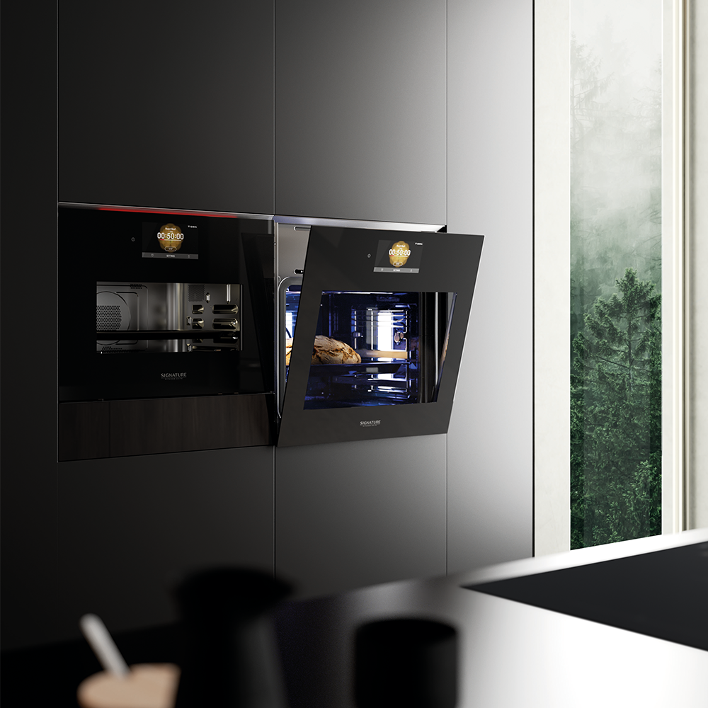 Духовой шкаф с микроволнами и паром Signature Kitchen Suite SKSLV2403S