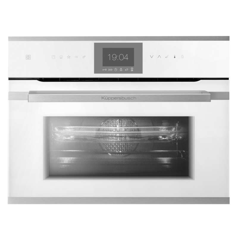 Компактный духовой шкаф с микроволнами CBM 6550.0 W1 нержавеющая сталь Куперсбуш / Kuppersbusch